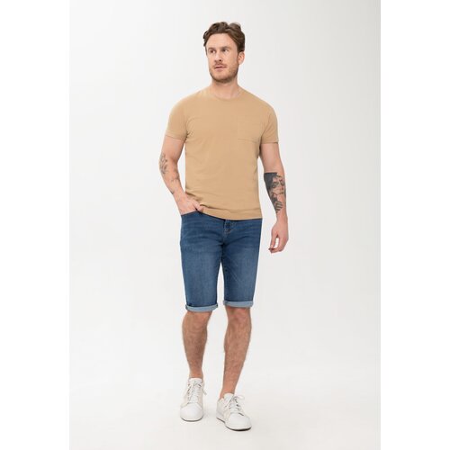 Volcano Man&amp;#039;s Shorts D-Mext M41267-S23 Navy Blue Slike