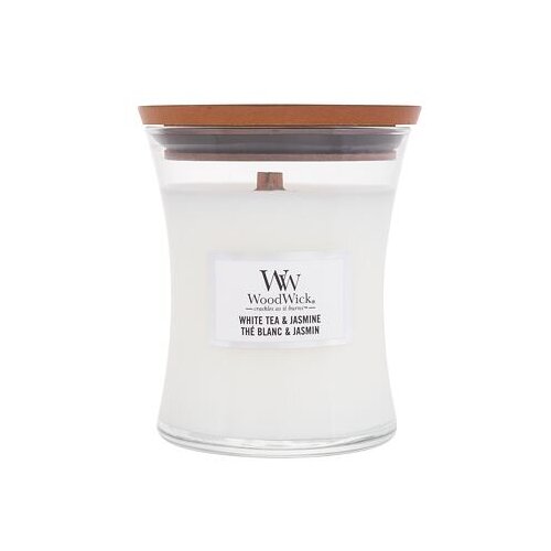 WoodWick Sveća Classic Medium White Tea & Jasmine 92062E Slike