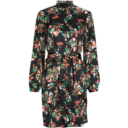 Vero_Moda VMCANA L/S ABK SHIRT DRESS WVN BTQ Crna Slike