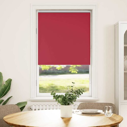 vidaXL Rolo zatemnjena rdeča 80x175 cm tkanina širina 75,7cm poliester Cene