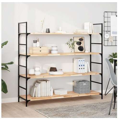 vidaXL Plutajuća polica 120x40x2 cm masivno neobrađeno drvo bagrema Cene