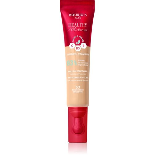 Bourjois Healthy Mix Serum Clean & Vegan Roll-on Concealer korektor s efektom seruma za područje oko očiju 13 ml Nijansa 53 golden beige Cijene