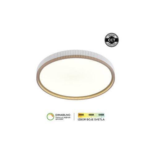  Forma LED plafonjera LP-427-54R WH+GD Cene