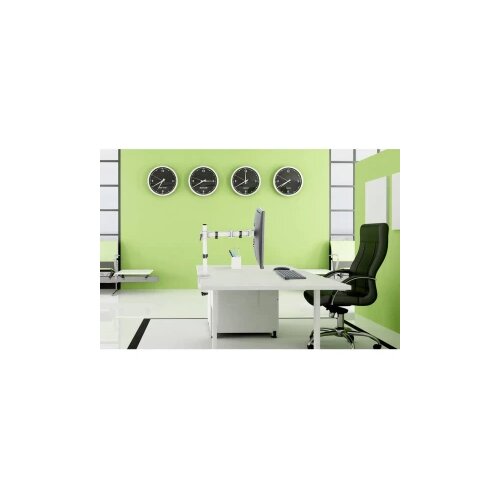 Neomounts by Newstar NM-D135WHITE 1 komad stolni nosač za monitor 25,4 cm (10") - 76,2 cm (30") mogučnost okretanja, rotirajuči, mogučnost savijana Cijene