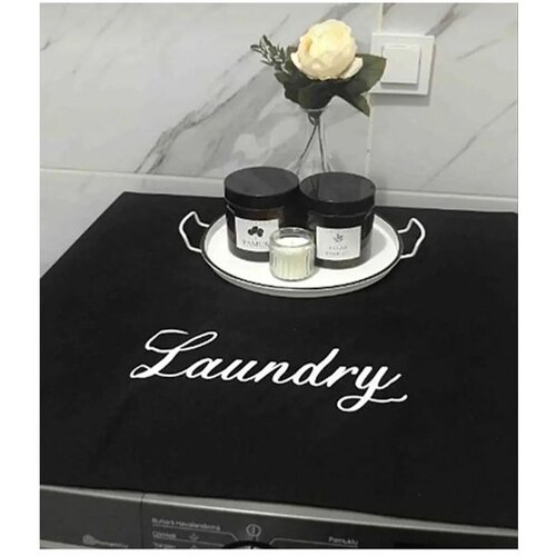  9998 Black Washing Machine Cover Cene