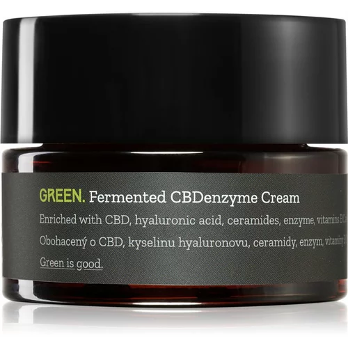 Canneff Green CBDenzyme Cream intenzivna pomlajevalna kura s CBD-jem 50 ml