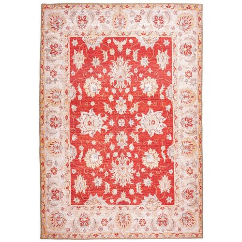 Kayoom RAVNO TKANA PREPROGA Faye 625 Rot 190/290 cm tkano rdeča Cene