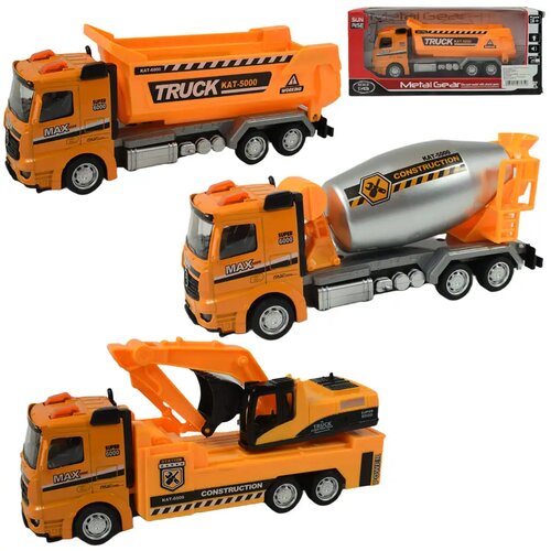 Magic Toys Service Team: Građevinski kamion s kotačima, svjetlom i zvukom u različitim verzijama 20cm Cijene