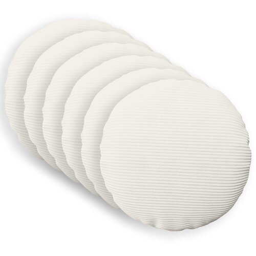  Presvlaka za jastuk 6 pcs HEERLEN Krem Ø 60 cm Kord Cene