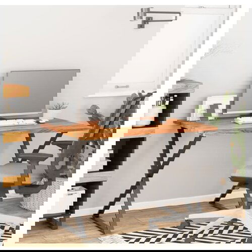 vidaXL Ploča za radni stol 110x80x2 5 cm pravokutna od drva bagrema Cene