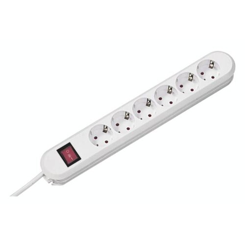 Bachmann SMART 6x šuko H05VV-F 3G 1.50mm² 16A/3680W 3m 6AC izhod (i) 3m Črnilni podaljšek 381.151K razdelilna letev s stikalom črna vtičnica, (20457762) Cene