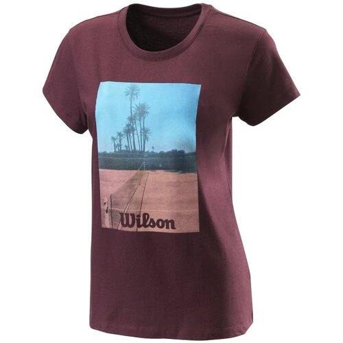 Wilson Dámské tričko Scenic Tech Tee Fig M Slike