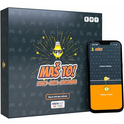 Menart Toys DRUŽABNA IGRA MAŠ TO!, (5000129241) Cene