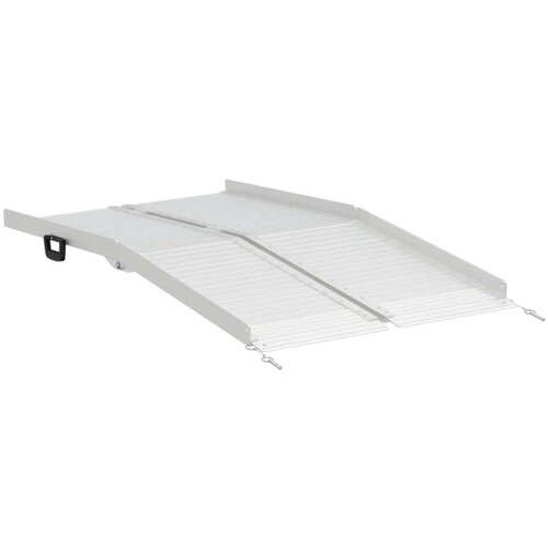  Ramp za invalidska kolica Srebrno 152 x 73 x 11 cm Aluminij Slike