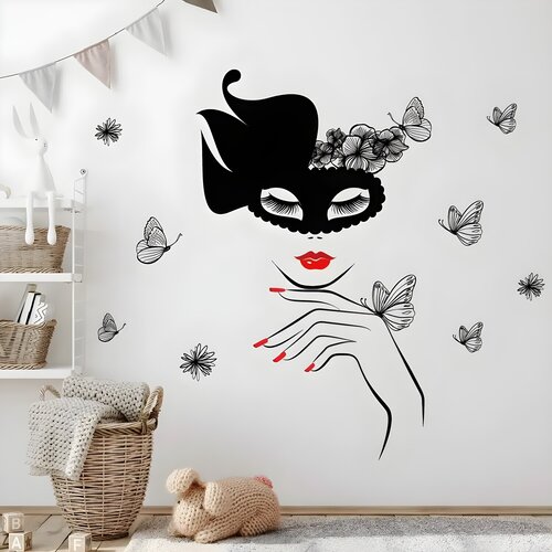 IZMAEL Nalepka za steno / Tapeta Mystic Face Cene