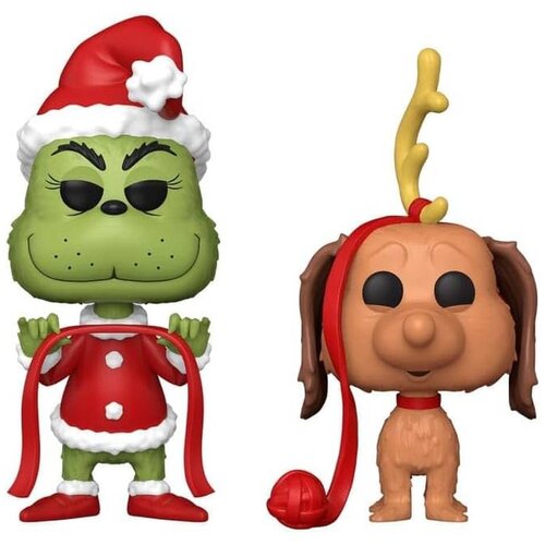 Funko bobble figure books - how grinch stole christmas pop! - 2-Pack - grinch & max Cene