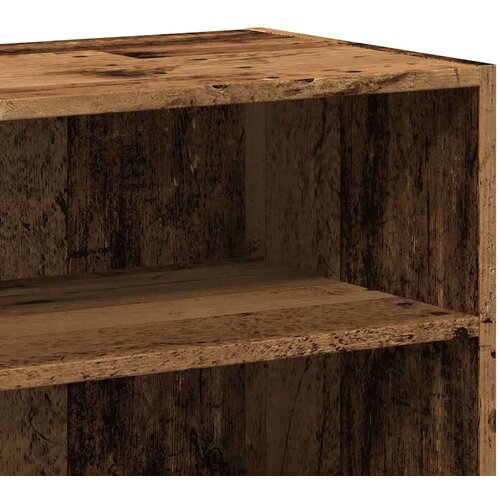VidaXL Komoda boja starog drva 103,5 x 35 x 70 cm konstruirano drvo Slike