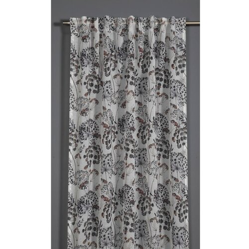 Sehlbach Ljubičasta/siva zavjesa 135x245 cm Birds and Roses – Cijene