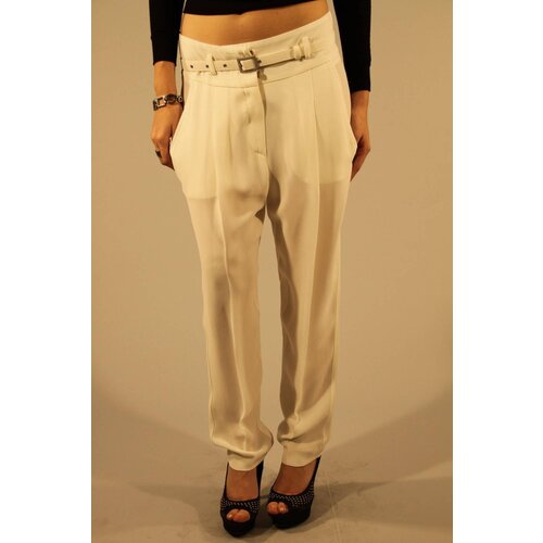 Patrizia Pepe WHITE WOMAN TROUSERS Cijene
