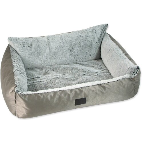 Plaček Pet Products Krevet za pse u srebrnoj boji 100x70 cm Dog Fantasy Lux Platinum &amp;ndash; Slike