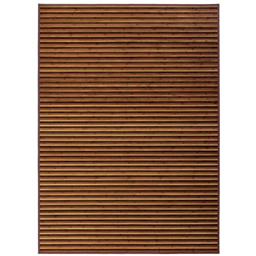 Casa Selección Senf žuti/smeđi tepih od bambusa 180x250 cm – Cijene