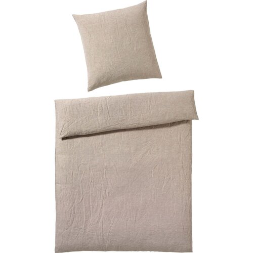 Elegante Breezee pollanena prevleka za odejo - peščena - 140 x 220 cm Cene