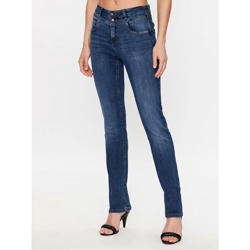 Fransa Jeans hlače 20603795 Modra Regular Fit