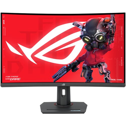 Asus rog strix XG32WCMS (32&amp;quot;/31.5&amp;quot; vidno), qhd (2560 x 1440), fast va, 1500R, 280Hz&amp;nbsp;ukrivljen gaming monitor, (21666650) Slike