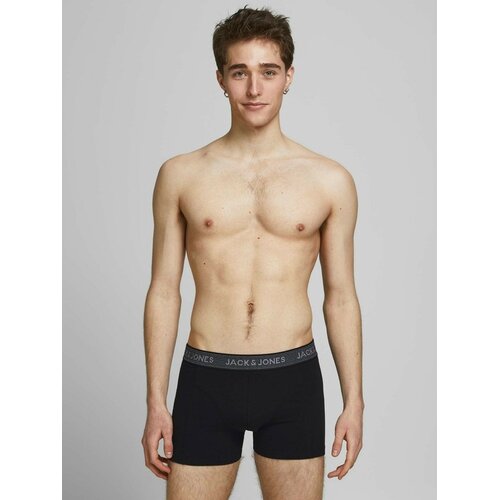 Jack &amp;amp; Jones Oprijete boksarice 3 Piece Črna Slike