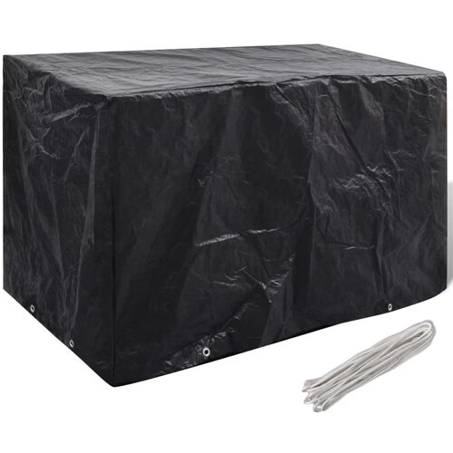 vidaXL Pokrivalo za vrtno pohištvo z 8 obročki 140x70x90 cm Cene