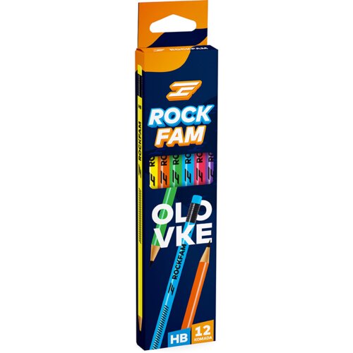 Rockfam grafitne olovke 12/1 hb Cene