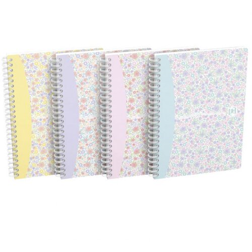 Blok KOLEGIJ A5 CRTE 60L FLORAL PASTEL OXFORD 400094953 SORT Cijene