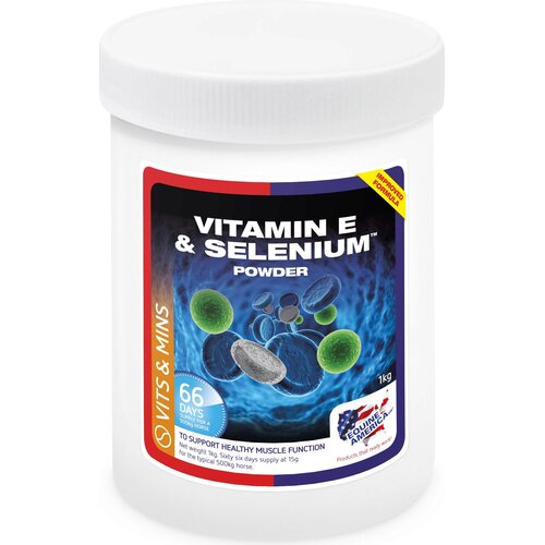 EQUINE_AMERICA Vitamin E &amp;amp; Selenium Powder - 1 kg Slike