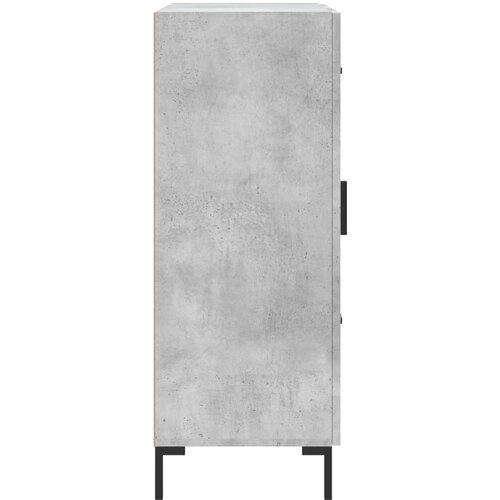  Komoda siva boja betona 69,5x34x90 cm od konstruiranog drva Slike