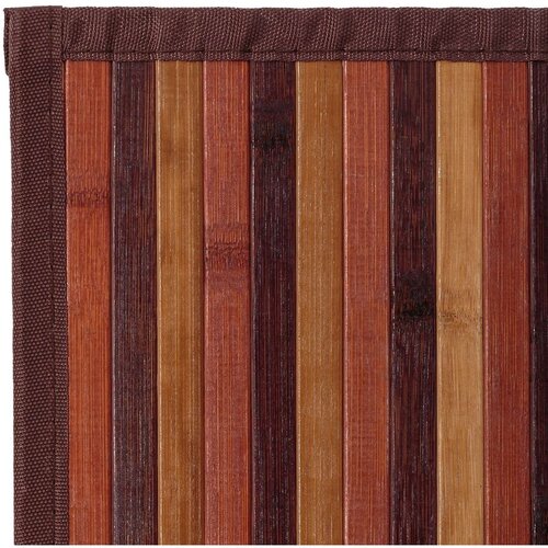 Casa Selecci&amp;oacute;n Gorčično rumen/rjav bambusov tekač 75x175 cm &amp;ndash; Slike