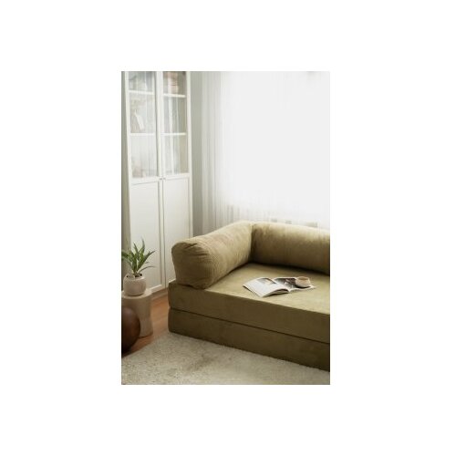 Atelier Del Sofa Nook sklopiva sofa, 100x200x70cm, žuta Slike