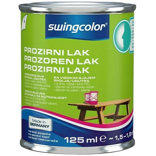 SWINGCOLOR Prozirni lak za namještaj (125 ml, Visokog sjaja) Cijene