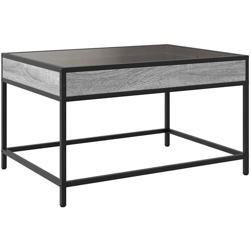  Stolić s beskonačnim LED svjetlima boja hrasta 70x50x41 cm Slike