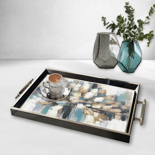 Aberto Design Poslužavnik TPG9841 50 x 29 x 3.5 cm, Šareni Cene