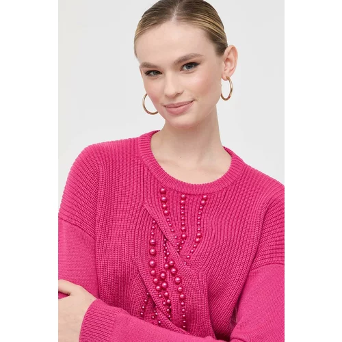 Liu Jo Vuneni pulover za žene, boja: ružičasta