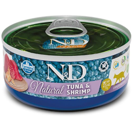 N&d Natural Cat tuna in kozice 70 g konzerva Cene