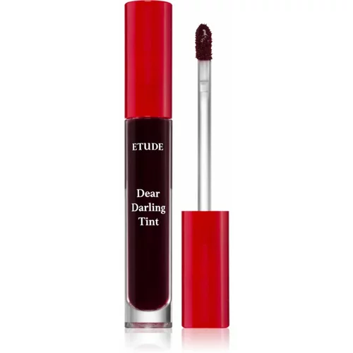 ETUDE Dear Darling Water Gel Tint barva za ustnice z gelasto teksturo odtenek #08 RD302 (Dracula Red) 5 g