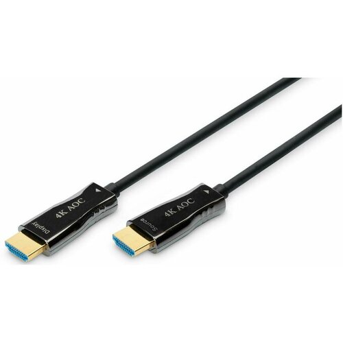 Digitus Glasfaser / HDMI video priključni kabel [1x muški konektor HDMI - 1x muški konektor HDMI] 20.00 m crna Cijene