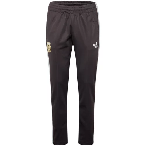 Adidas Sportske hlače 'AFA' žuta / crna / bijela