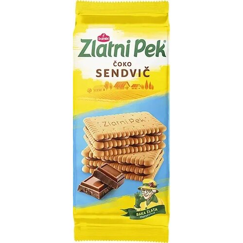 ZLATNI PEK Keks čoko sendvič 144g Cene