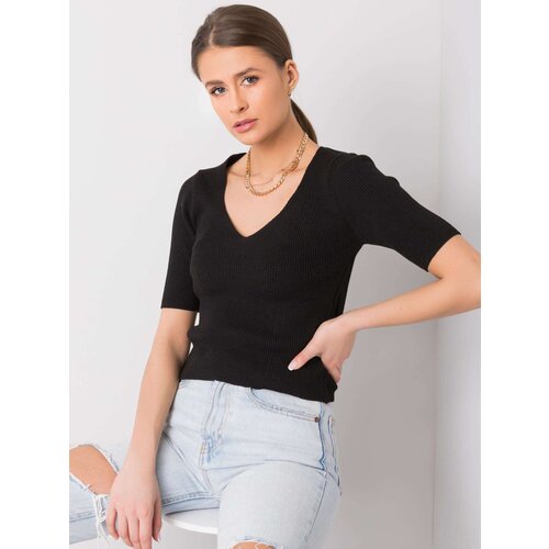 RUE PARIS Blouse-251-BZ-10057.53-black Cene