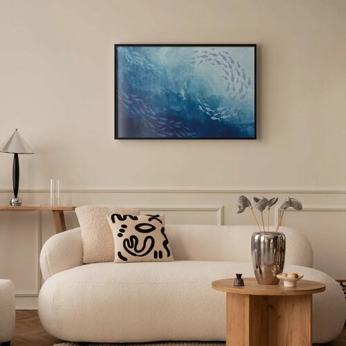  Plakat - Sea Depths 60x40 Crni okvir Slike