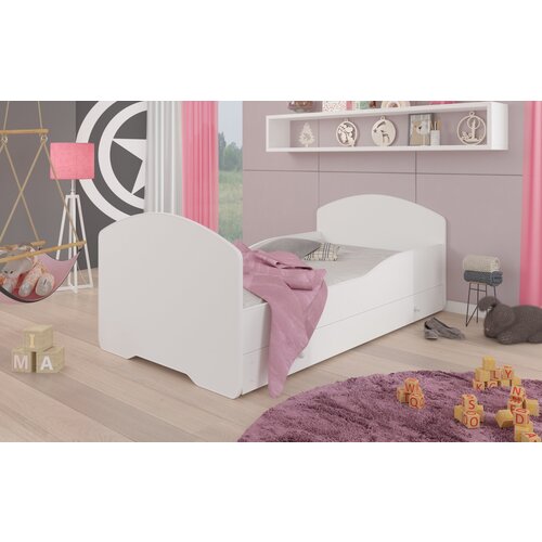 ADRK Otro�ka postelja PEPE PLACE z vzmetnico in predalom 140x70 cm - BELA Cene