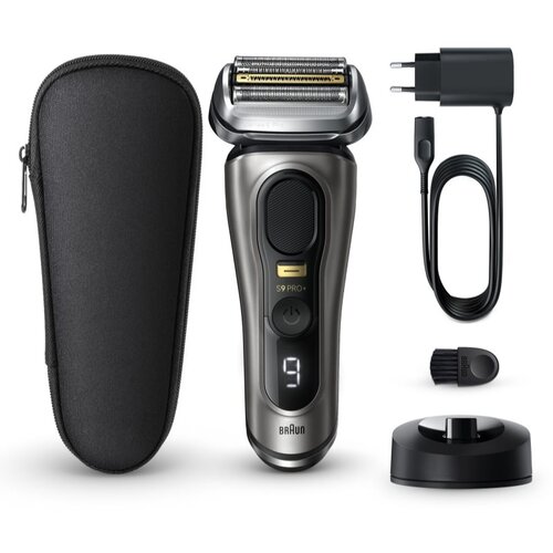 Braun Series 9 PRO+ 9515s električni brivnik s polnilnim stojalom Slike