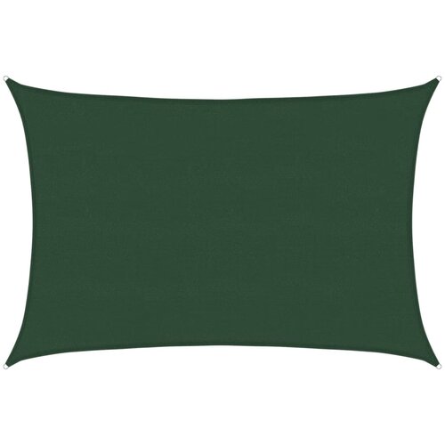  Jedro za za&scaron;titu od sunca 160 g/m&sup2; tamnozeleno 5 x 6 m HDPE Cijene